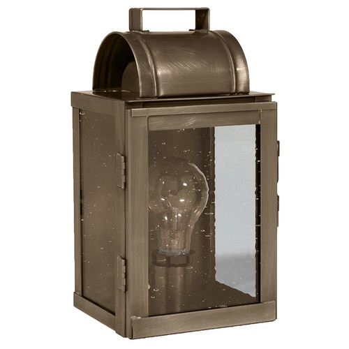 Northeast Lantern - 8011-DAB-MED-CSG - One Light Wall Mount - Livery - Dark Antique Brass