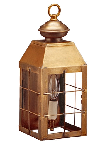 Northeast Lantern - 8311-AB-LT1-CLR - One Light Wall Mount - Woodcliffe - Antique Brass