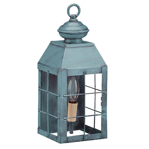 Northeast Lantern - 8311-VG-LT1-CLR - One Light Wall Mount - Woodcliffe - Verdi Gris