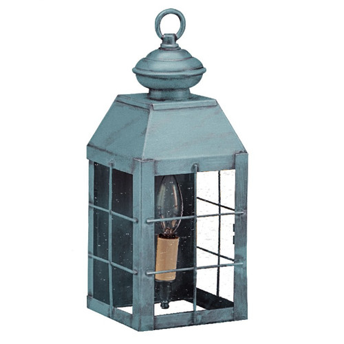 Northeast Lantern - 8311-VG-LT1-CSG - One Light Wall Mount - Woodcliffe - Verdi Gris