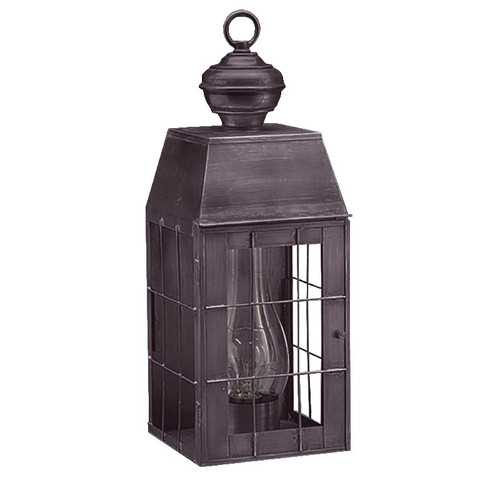 Northeast Lantern - 8341-DB-CIM-CLR - One Light Wall Mount - Woodcliffe - Dark Brass