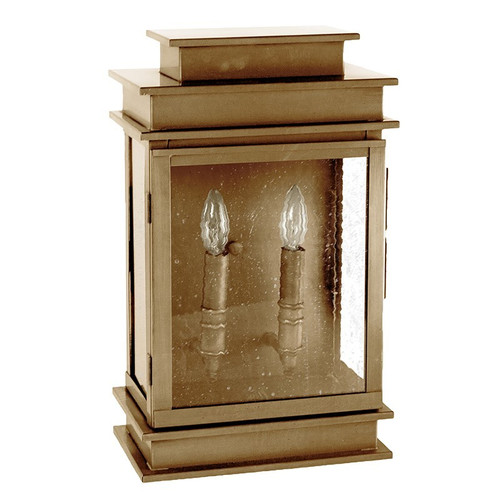 Northeast Lantern - 8831-AB-LT2-SMG - Two Light Wall Mount - Empire - Antique Brass