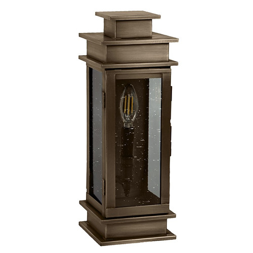 Northeast Lantern - 8911-DAB-LT1-CSG - One Light Wall Mount - Empire - Dark Antique Brass