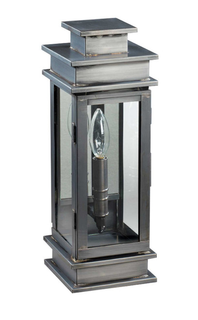 Northeast Lantern - 8911-DB-LT1-CLR-PM - One Light Wall Mount - Empire - Dark Brass