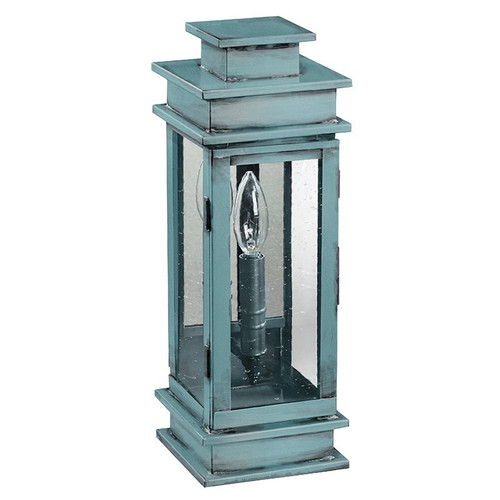 Northeast Lantern - 8911-VG-LT1-CSG-PM - One Light Wall Mount - Empire - Verdi Gris