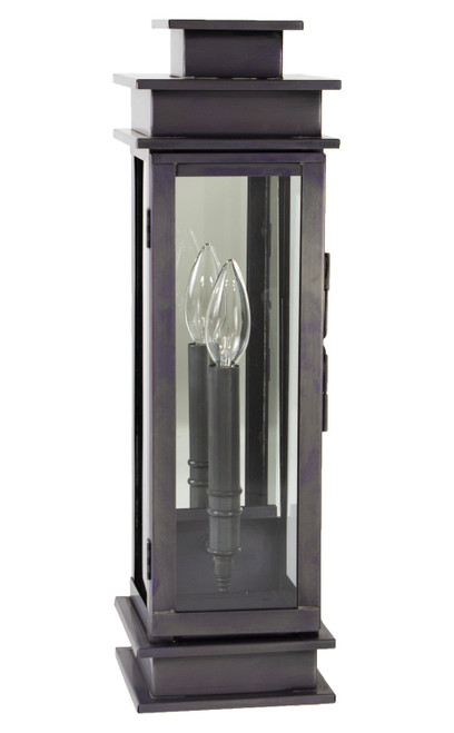 Northeast Lantern - 8931-DB-LT1-CLR-PM - One Light Wall Mount - Empire - Dark Brass