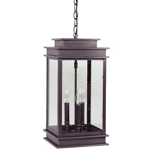 Northeast Lantern - 8932-DB-LT3-SMG - Three Light Hanging Lantern - Empire - Dark Brass
