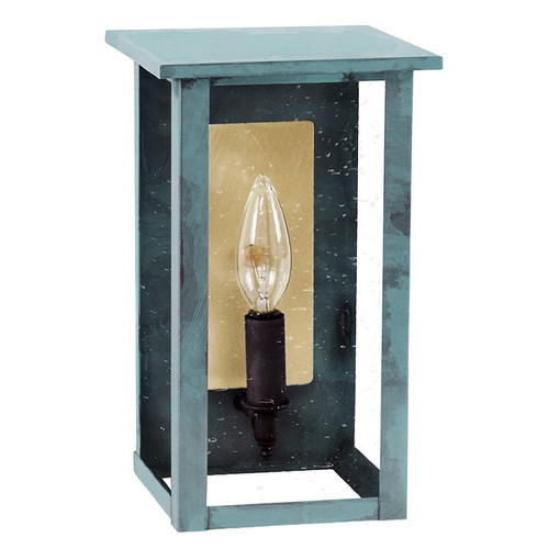 Northeast Lantern - 8961R-VG-LT1-CSG-BR63 - One Light Wall Lantern - Ashford - Verdi Gris
