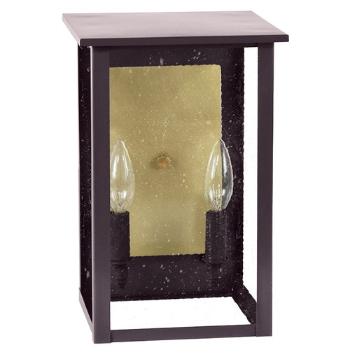 Northeast Lantern - 8971R-DB-LT2-SMG-BR85 - Two Light Wall Lantern - Ashford - Dark Brass