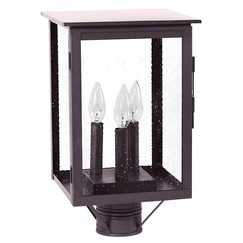Northeast Lantern - 8983-DB-LT3-SMG - Three Light Post Mount - Ashford - Dark Brass