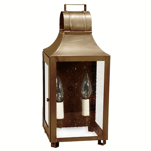 Northeast Lantern - 9031-AB-LT2-SMG - Two Light Wall Mount - Livery - Antique Brass