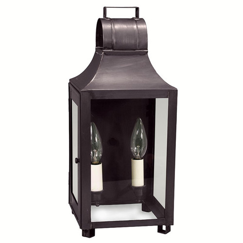 Northeast Lantern - 9031-DB-LT2-CLR - Two Light Wall Mount - Livery - Dark Brass