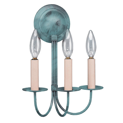 Northeast Lantern - 903W-VG-LT3 - Three Light Wall Sconce - Sconce - Verdi Gris