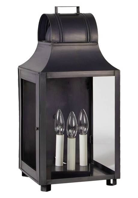 Northeast Lantern - 9051-DB-LT3-CLR - Three Light Wall Mount - Livery - Dark Brass
