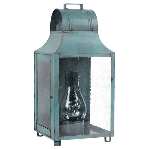 Northeast Lantern - 9051-VG-CIM-SMG - One Light Wall Mount - Livery - Verdi Gris