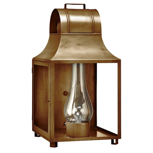 Northeast Lantern - 9061-AB-CIM-CLR - One Light Wall Mount - Livery - Antique Brass