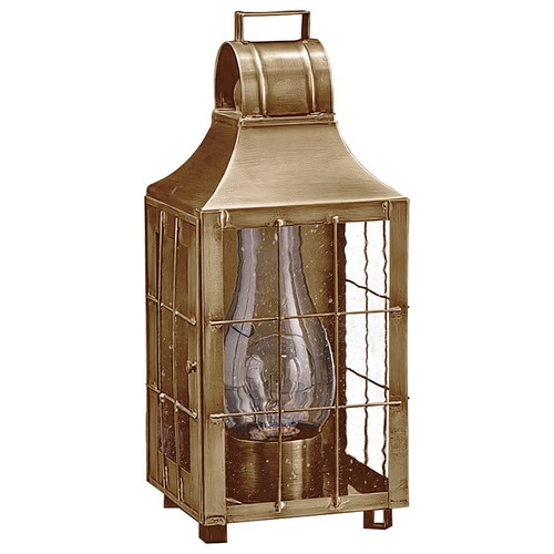 Northeast Lantern - 9231-AB-CIM-SMG - One Light Wall Mount - Livery - Antique Brass