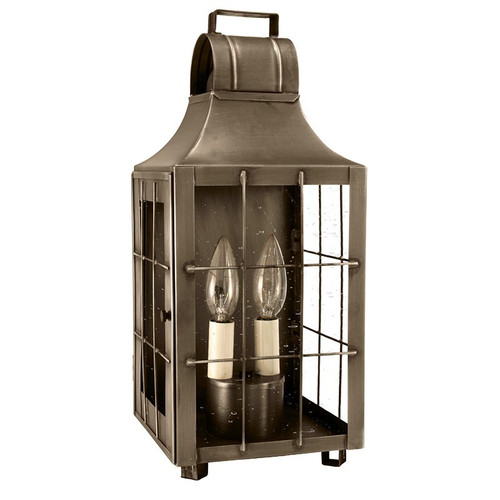 Northeast Lantern - 9231-DAB-LT2-CSG - Two Light Wall Mount - Livery - Dark Antique Brass