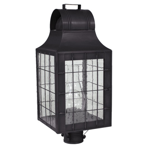 Northeast Lantern - 9253-DB-CIM-CSG - One Light Post Mount - Livery - Dark Brass