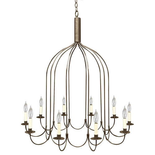 Northeast Lantern - 939-DAB-LT10 - Ten Light Hanging Lantern - Chandelier - Dark Antique Brass