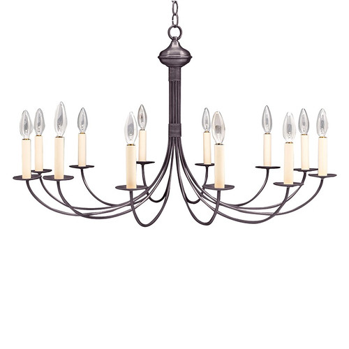 Northeast Lantern - 952-DB-LT12 - 12 Light Hanging Lantern - Chandelier - Dark Brass
