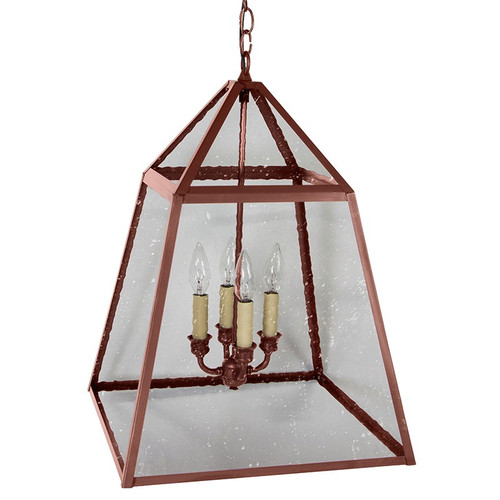 Northeast Lantern - 9732-AC-LT4-SMG - Four Light Hanging Lantern - Foyer - Antique Copper