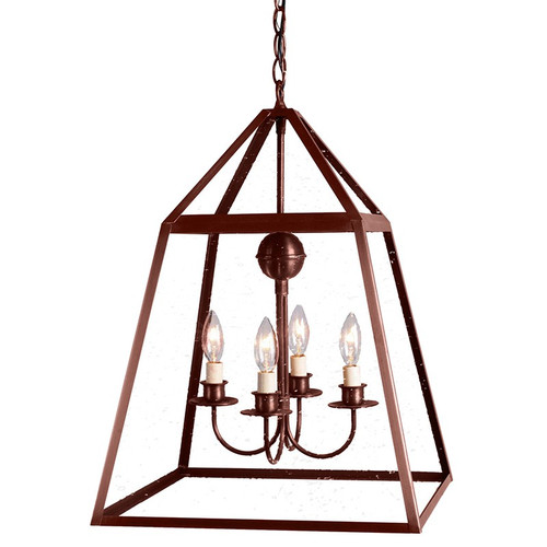 Northeast Lantern - 9732-AC-LT904-CSG - Four Light Hanging Lantern - Foyer - Antique Copper