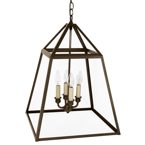 Northeast Lantern - 9732-DAB-LT4-NG - Four Light Hanging Lantern - Foyer - Dark Antique Brass