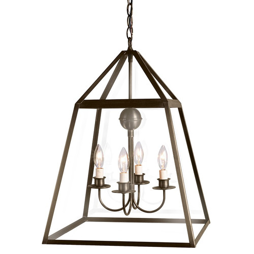 Northeast Lantern - 9732-DAB-LT904-CLR - Four Light Hanging Lantern - Foyer - Dark Antique Brass