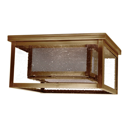 Northeast Lantern - SC1212-AB-MED2-FST-SMG - Two Light Flush Mount - Flush - Antique Brass