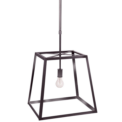 Northeast Lantern - ST1216-DB-MED-CLR - One Light Hanging Lantern - Foyer - Dark Brass