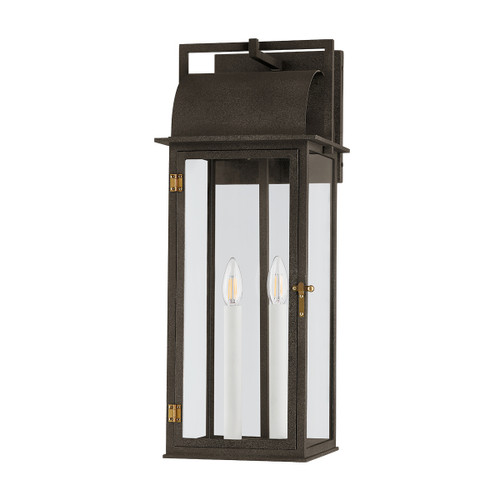 Troy Lighting - B2224-FRN/PBR - Two Light Outdoor Wall Sconce - Bohen - French Iron