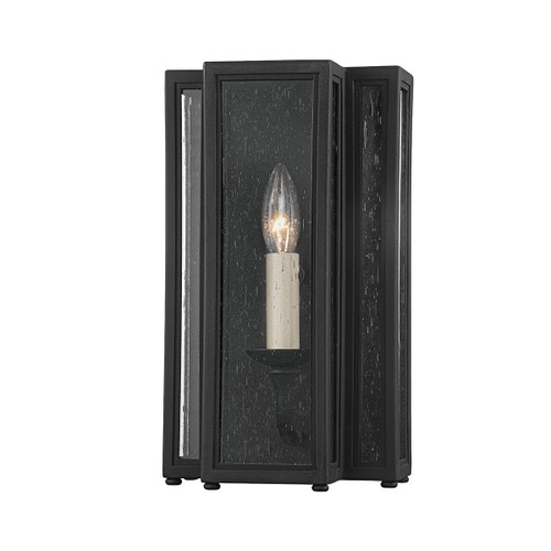 Troy Lighting - B3601-TBK - One Light Outdoor Wall Sconce - Leor - Textured Black