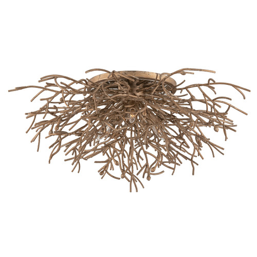 Troy Lighting - C6090-VZ - Three Light Flush Mount - Sierra - Vienna Bronze