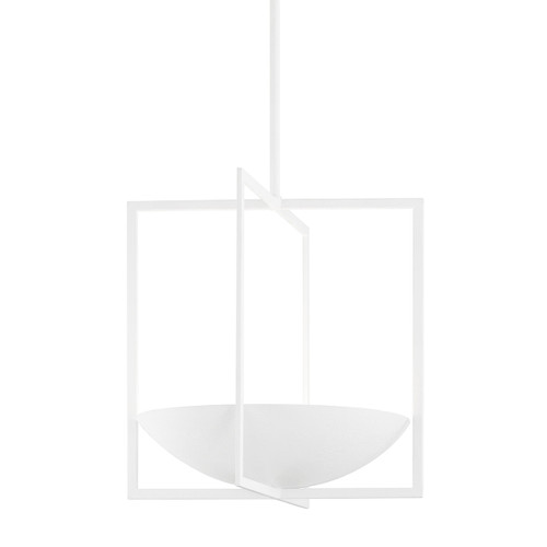 Troy Lighting - F1119-GSW - Six Light Pendant - Loki - Gesso White
