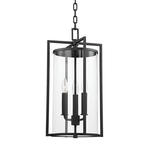 Troy Lighting - F1146-TBK - Three Light Outdoor Lantern - Percy - Texture Black