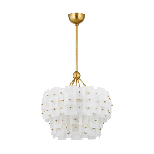 Troy Lighting - F2124-VGL - Six Light Chandelier - Jacik - Vintage Gold Leaf