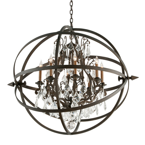 Troy Lighting - F2998-VBZ - Eight Light Chandelier - Byron - Vintage Bronze