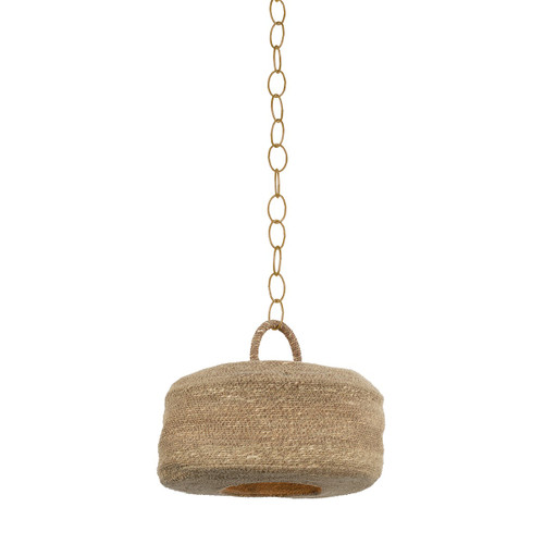 Troy Lighting - F6315-PBR - One Light Pendant - Ferrando - Patina Brass