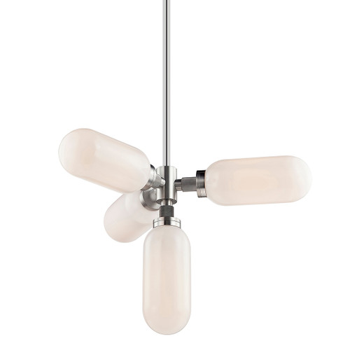 Troy Lighting - F7364 - Four Light Chandelier - Annex - Anodized Aluminum