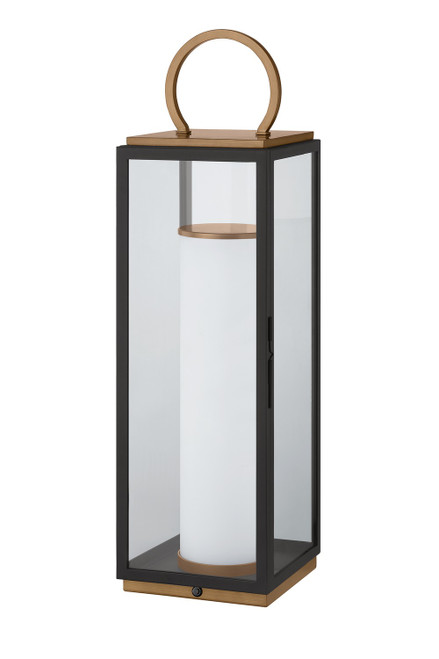 Troy Lighting - RTL6729-PBR/TBK - LED Table Lamp - Gareth - Patina Brass