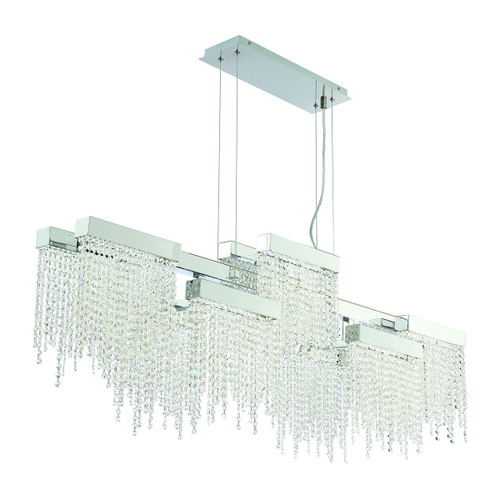 Eurofase - 30005-013 - LED Linear Chandelier - Rossi - Chrome