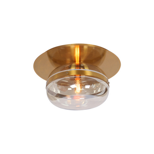 Eurofase - 37087-012 - One Light Flush Mount - Nottingham - Antique Brass
