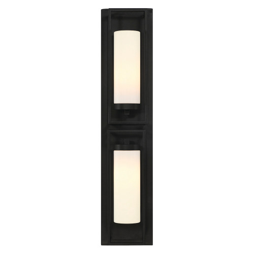 Eurofase - 42732-013 - Two Light Wall Sconce - Ren - Powder Coat Black