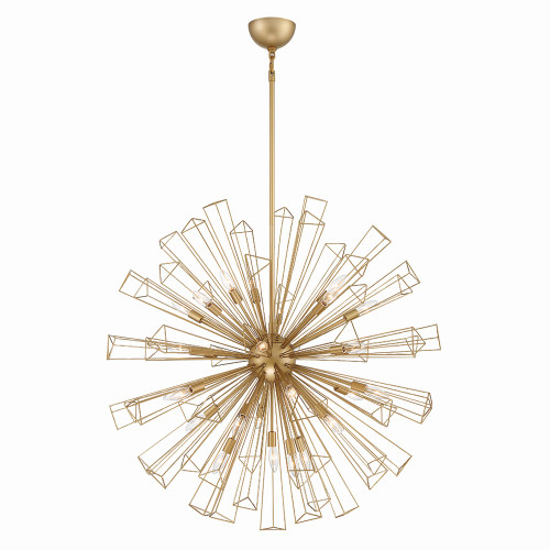 Eurofase - 43864-024 - 29 Light Chandelier - Dendelio - Matte Gold