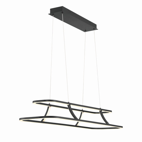 Eurofase - 43877-010 - CADOUX-CHD-44IN-BK-CL - CADOUX - Black
