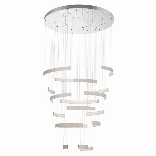 Eurofase - 43902-038 - VERDURA-CHD-18LT-41IN-GR-WH - VERDURA - Grey