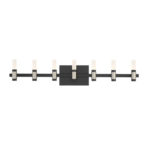 Eurofase - 45238-021 - ALBANY-VAN-7LT-SBM-WH - ALBANY - Silver-Black