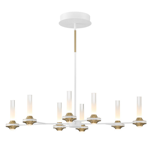 Eurofase - 45714-023 - LED Linear Chandelier - Torcia - Matte White