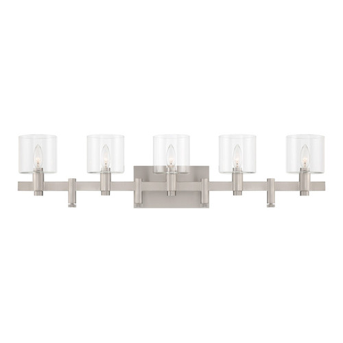 Eurofase - 46813-022 - DECATO-VAN-5LT-SN-CL - DECATO - Satin Nickel
